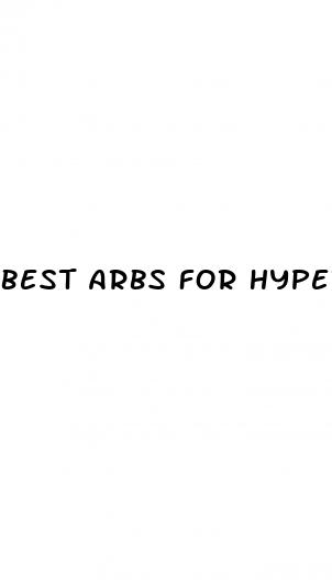 best arbs for hypertension
