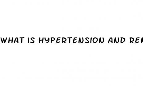 what is hypertension and renal failure