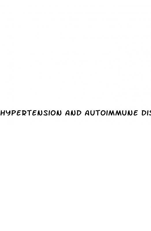 hypertension and autoimmune disease