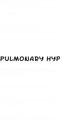 pulmonary hypertension in ecg