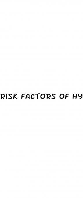 risk factors of hypertension pdf