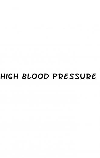high blood pressure caused by