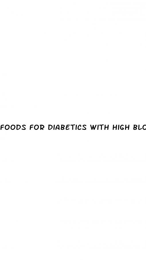 foods for diabetics with high blood pressure