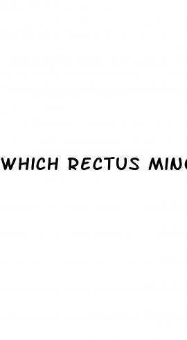 which rectus minor or major hypertension