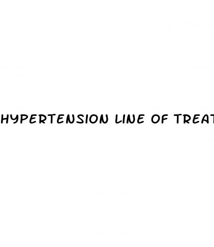 hypertension line of treatment