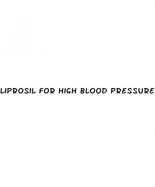 liprosil for high blood pressure