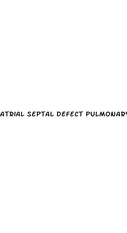 atrial septal defect pulmonary hypertension