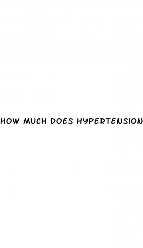 how much does hypertension cost patient
