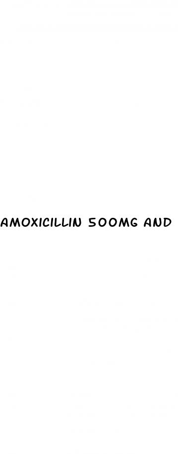amoxicillin 500mg and high blood pressure
