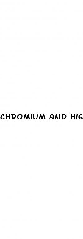 chromium and high blood pressure