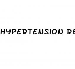hypertension renal artery stenosis