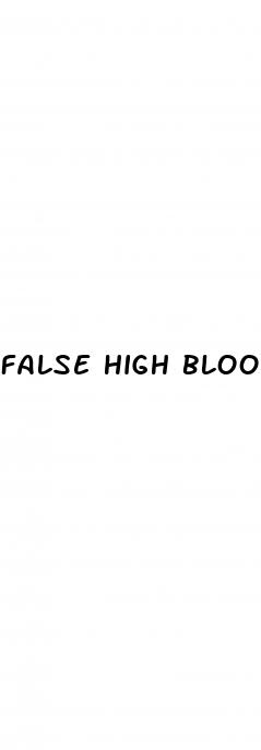false high blood pressure