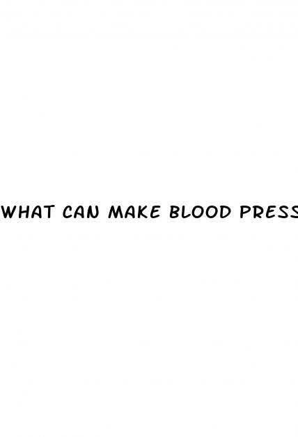 what can make blood pressure low