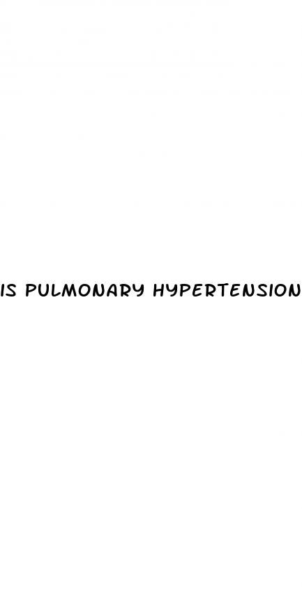 is pulmonary hypertension restrictive or obstructive