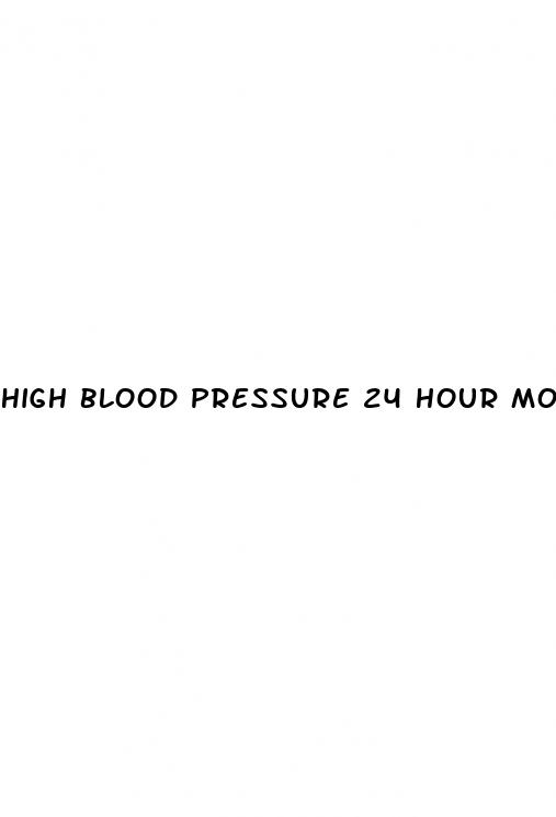 high blood pressure 24 hour monitor