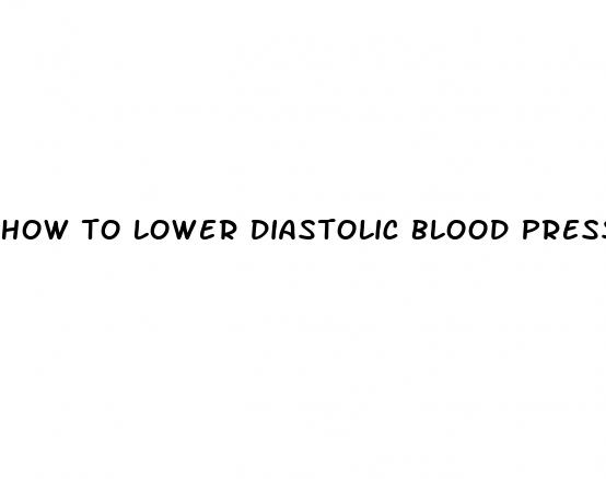 how to lower diastolic blood pressure while pregnant