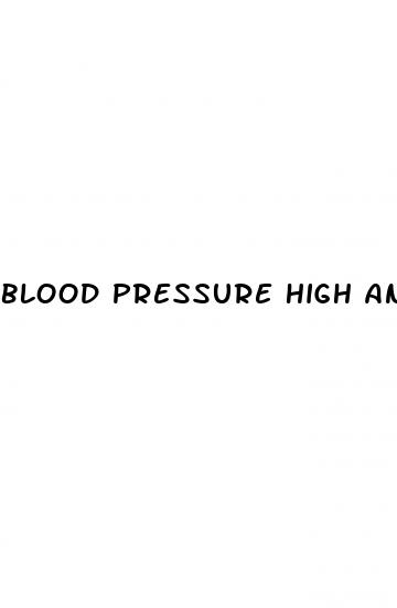 blood pressure high and low numbers