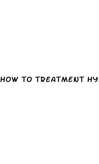 how to treatment hypertension