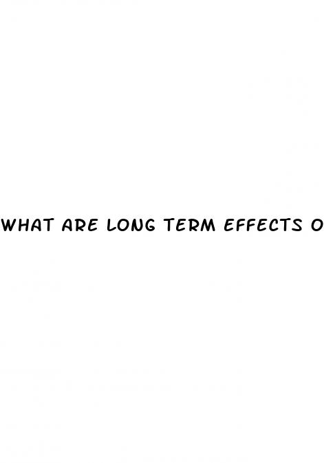 what are long term effects of hypertension