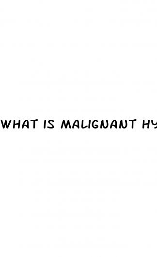 what is malignant hypertension definition
