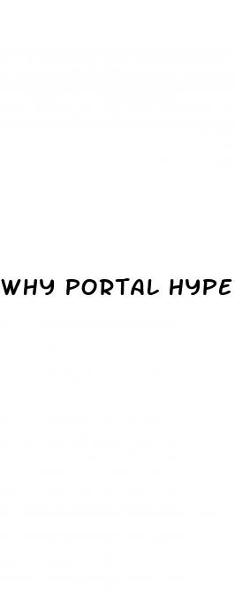 why portal hypertension in cirrhosis