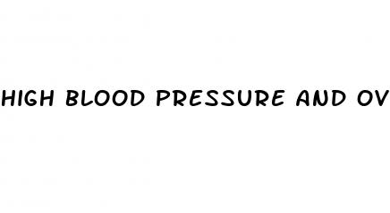 high blood pressure and ovulation