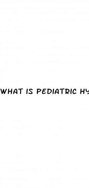 what is pediatric hypertension