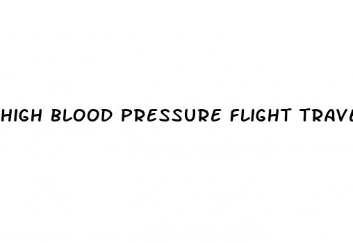 high blood pressure flight travel