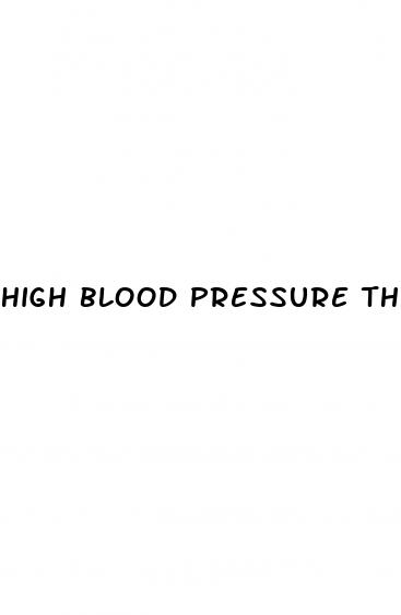 high blood pressure then very low blood pressure