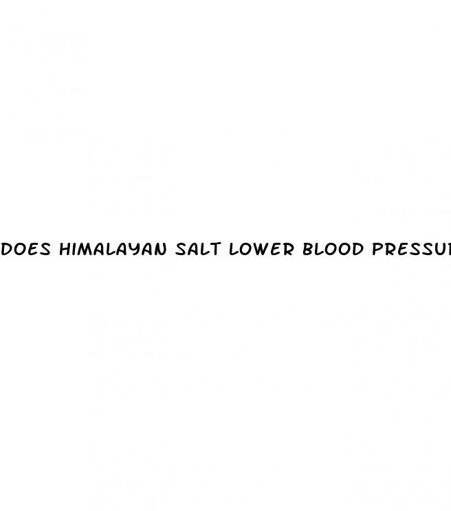 does himalayan salt lower blood pressure