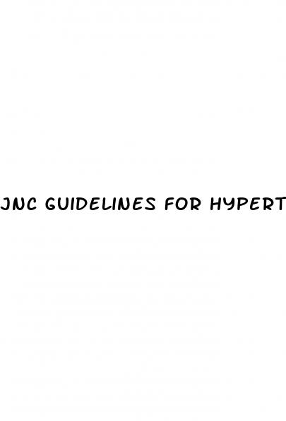 jnc guidelines for hypertension pdf