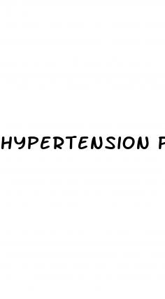 hypertension pain in head