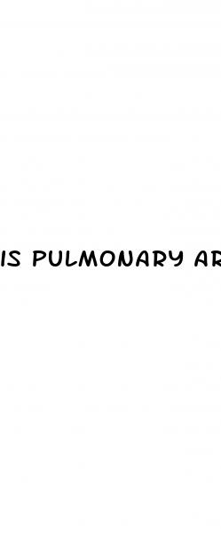 is pulmonary arterial hypertension the same as high blood pressure