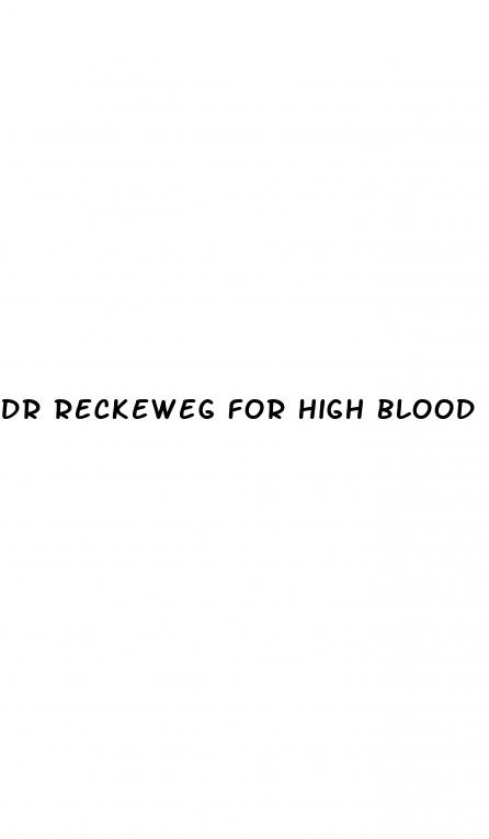 dr reckeweg for high blood pressure