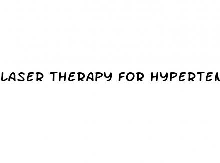 laser therapy for hypertension