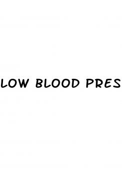 low blood pressure rate adults
