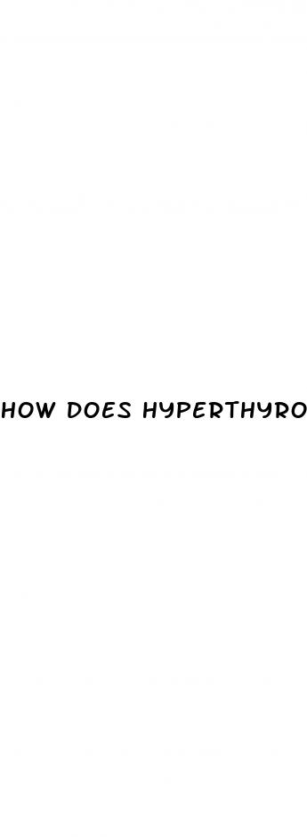 how does hyperthyroidism cause hypertension