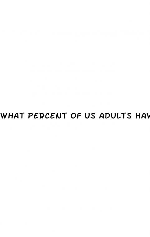 what percent of us adults have hypertension