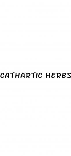 cathartic herbs and high blood pressure