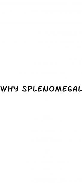 why splenomegaly with portal hypertension