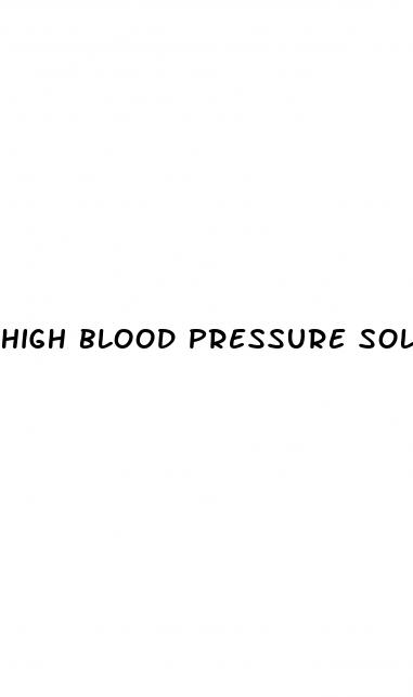 high blood pressure solution kit