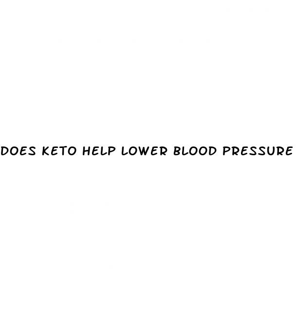 does keto help lower blood pressure