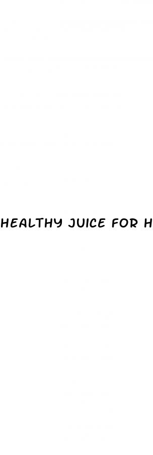 healthy juice for high blood pressure