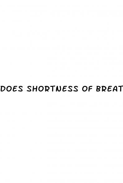 does shortness of breath cause low blood pressure