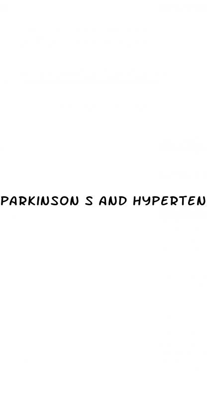 parkinson s and hypertension