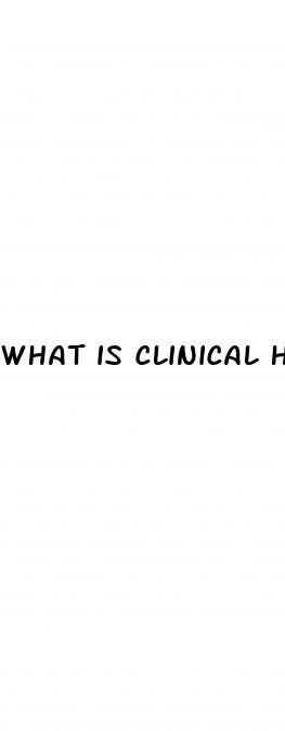 what is clinical hypertension