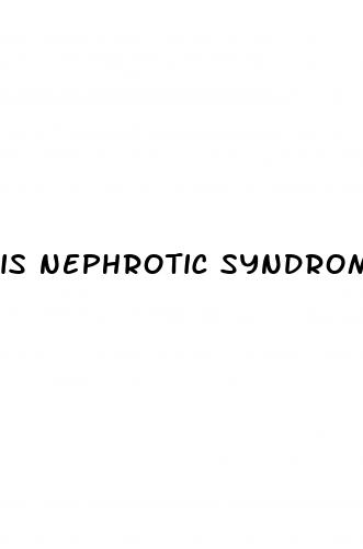 is nephrotic syndrome a secondary cause of hypertension
