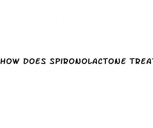 how does spironolactone treat hypertension