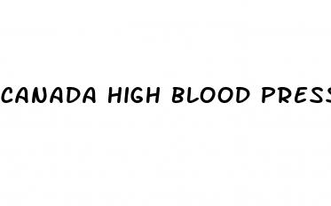 canada high blood pressure