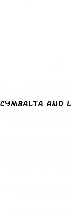 cymbalta and low blood pressure